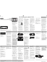 RCA RC107 User Manual preview