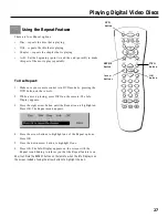 Предварительный просмотр 29 страницы RCA RC5220P User Manual