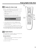 Предварительный просмотр 33 страницы RCA RC5220P User Manual