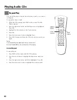 Предварительный просмотр 64 страницы RCA RC5220P User Manual