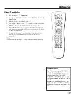 Предварительный просмотр 89 страницы RCA RC5220P User Manual