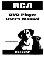 RCA RC5225P User Manual предпросмотр