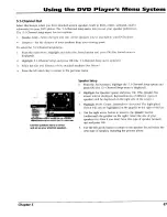 Предварительный просмотр 69 страницы RCA RC5225P User Manual