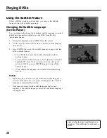 Предварительный просмотр 32 страницы RCA RC5910P User Manual