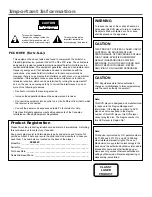 Preview for 2 page of RCA RC6000P User Manual