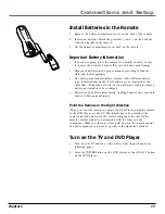 Preview for 19 page of RCA RC6000P User Manual