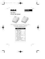 Preview for 1 page of RCA RC926 User Manual