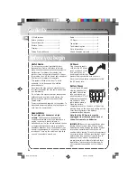 Preview for 3 page of RCA RCD101 Manual