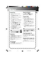 Preview for 10 page of RCA RCD135 User Manual