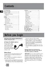 Preview for 3 page of RCA RCD147 User Manual