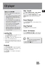 Preview for 8 page of RCA RCD147 User Manual