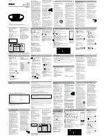 RCA RCD175i User Manual preview