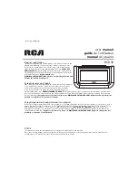 RCA RCD30 User Manual preview