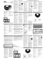 Предварительный просмотр 1 страницы RCA RCD330 User Manual