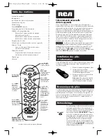 Preview for 9 page of RCA RCR311W User Manual