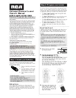 RCA RCR313BR Owner'S Manual preview