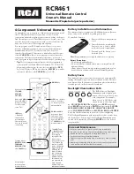 RCA RCR461 Owner'S Manual preview