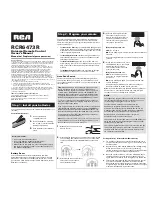 RCA RCR6473R Owner'S Manual предпросмотр