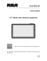 Preview for 1 page of RCA RCT6103W46 User Manual