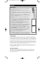 Preview for 17 page of RCA RCU1010RF User Manual