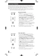 Preview for 11 page of RCA RCU403 - Universal Remote Control User Manual