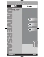 Preview for 19 page of RCA RCU403 - Universal Remote Control User Manual