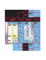 RCA RCU410 - Universal Remote Control User Manual предпросмотр