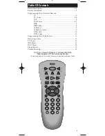 Preview for 3 page of RCA RCU410 - Universal Remote Control User Manual