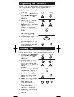 Preview for 12 page of RCA RCU410 - Universal Remote Control User Manual