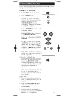 Preview for 13 page of RCA RCU410 - Universal Remote Control User Manual