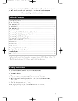 Preview for 3 page of RCA RCU510 User Manual