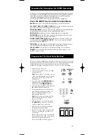 Preview for 5 page of RCA RCU600M - Universal Remote Control User Manual