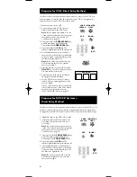 Preview for 6 page of RCA RCU600M - Universal Remote Control User Manual