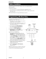 Preview for 2 page of RCA RCU704 Series User Manual