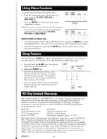 Preview for 4 page of RCA RCU704 Series User Manual