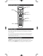 Preview for 4 page of RCA RCU807 Manual