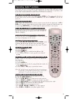 Предварительный просмотр 23 страницы RCA RCU810 - Learning Universal Remote Control User Manual