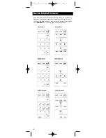 Preview for 6 page of RCA RCU900 - LCD Touch Screen Learning Universal Remote Control User Manual