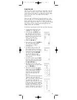 Preview for 9 page of RCA RCU900 - LCD Touch Screen Learning Universal Remote Control User Manual