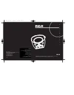 Предварительный просмотр 1 страницы RCA RD1080 - Lyra Digital Player User Manual