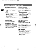 Preview for 18 page of RCA RD2100 User Manual