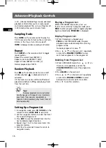 Preview for 20 page of RCA RD2100 User Manual