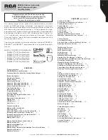 RCA RDR4320 Instruction Manual preview