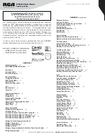 RCA RDR6350 Instruction Manual preview