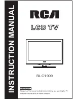 RCA RLC1909 Instruction Manual preview