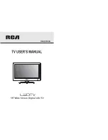 Preview for 1 page of RCA RLCD1540A-WHITE User Manual