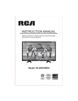 Preview for 1 page of RCA RLDED3956A Instruction Manual