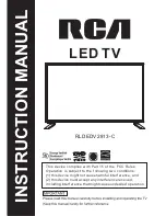 Preview for 1 page of RCA RLDEDV2813-C Instruction Manual