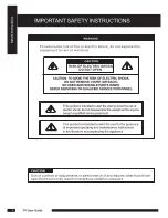 Preview for 2 page of RCA RLED1540A Instruction Manual