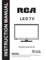 RCA RLED2445A-B Instruction Manual preview